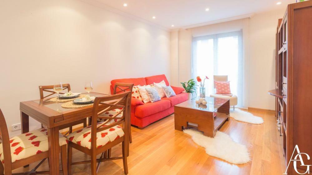 Apartamento Plaza De Espana Ribadeo Bagian luar foto